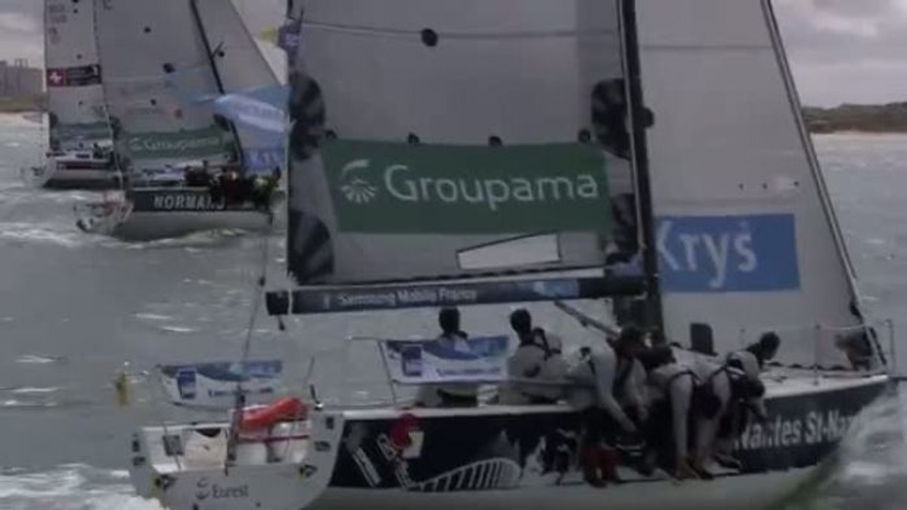 VOILE - TOUR DE FRANCE : Courrier Dunkerque 3 toujours devant