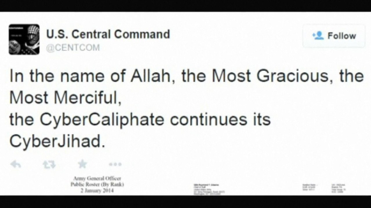 US Centcom Twitter account hacked by 'pro-IS group'