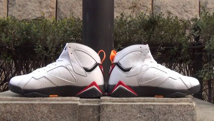 Free Shipping! Replica Perfect Air Jordan 7 “Cardinal” HD Review ($98.98)