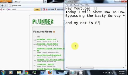 How to Download Files Without Surveys free 100% no timewaste 2014 Easy & Fast Turtorial $-khan
