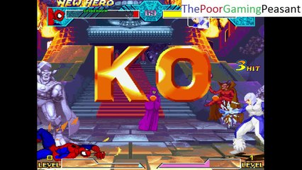 Spider-Man VS Ice In A DC VS Marvel MUGEN Edition Match / Battle / Fight