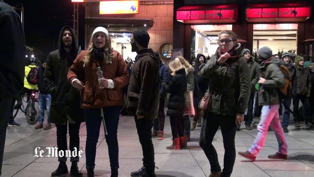 Pegida défile dans Dresde