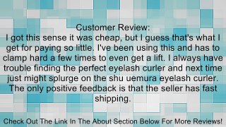 Black Metal Super Curl Eyelash Curler New Cosmetic Tool B0147 Review