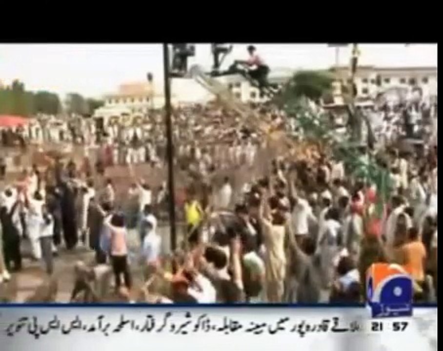 Tezabi Totay Imran Khan 13 january 2015 Geo News about PTI _ PAT March Red Zone