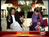 Imran Khan PTI and Reham Khan exclusive interview In - Khara Sach 9 January 2015