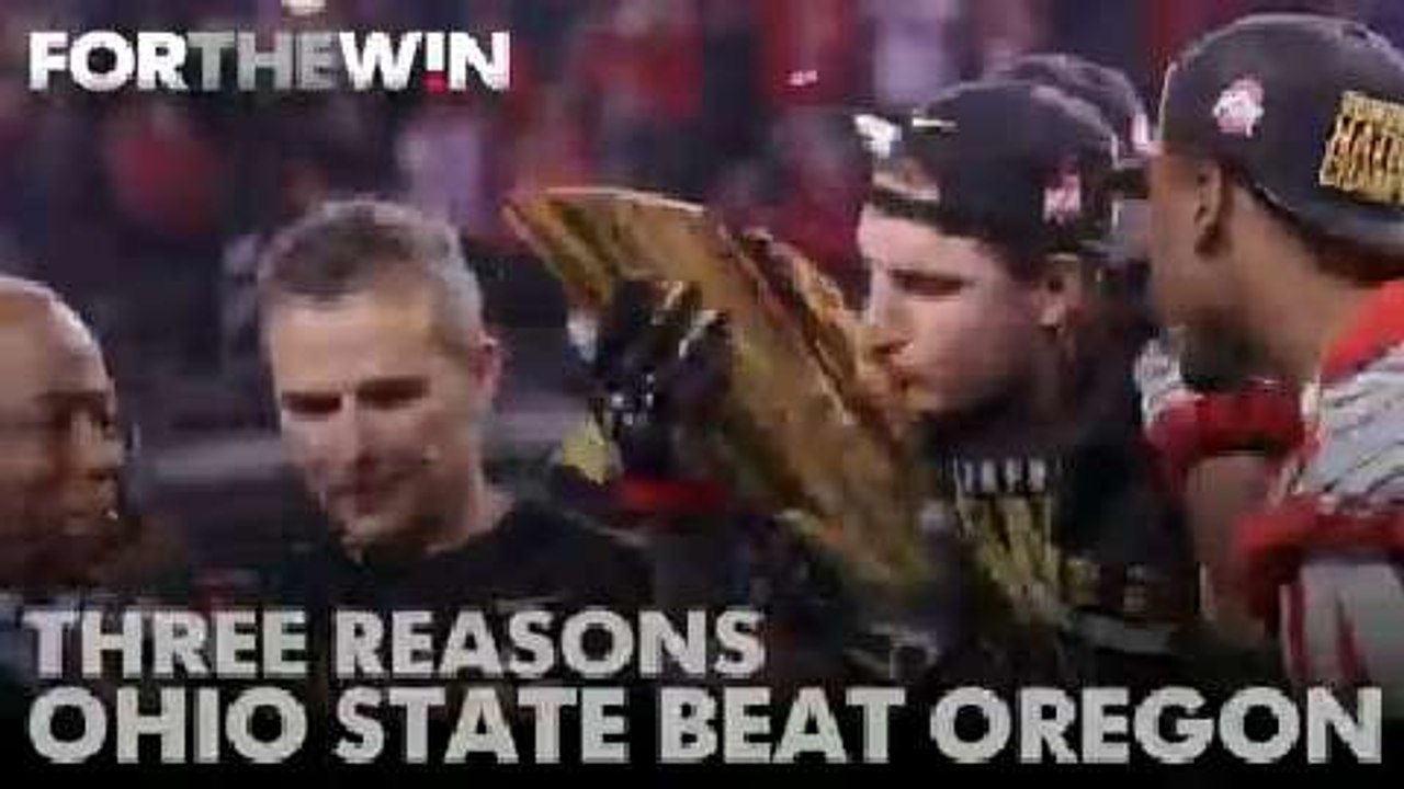 Three keys to Ohio State's win over Oregon