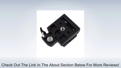 下载视频: Neewer�Camera Tripod Mounting Plate with Quick Release Slot Slide Block 1/4