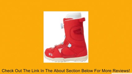 thirtytwo Women's STW W'S BOA '12 Snowboard Boot,Red,5 C US Review