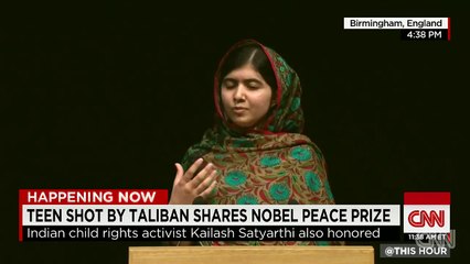Malala Yousafzai's Entire Nobel Prize Speech