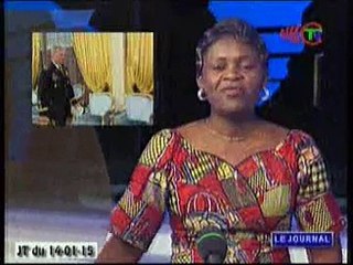 Télé-Congo : Journal du  14 janvier 2015 -  Partie 1