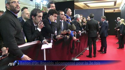 Ronaldo: "je le méritais peut-être plus que les autres"