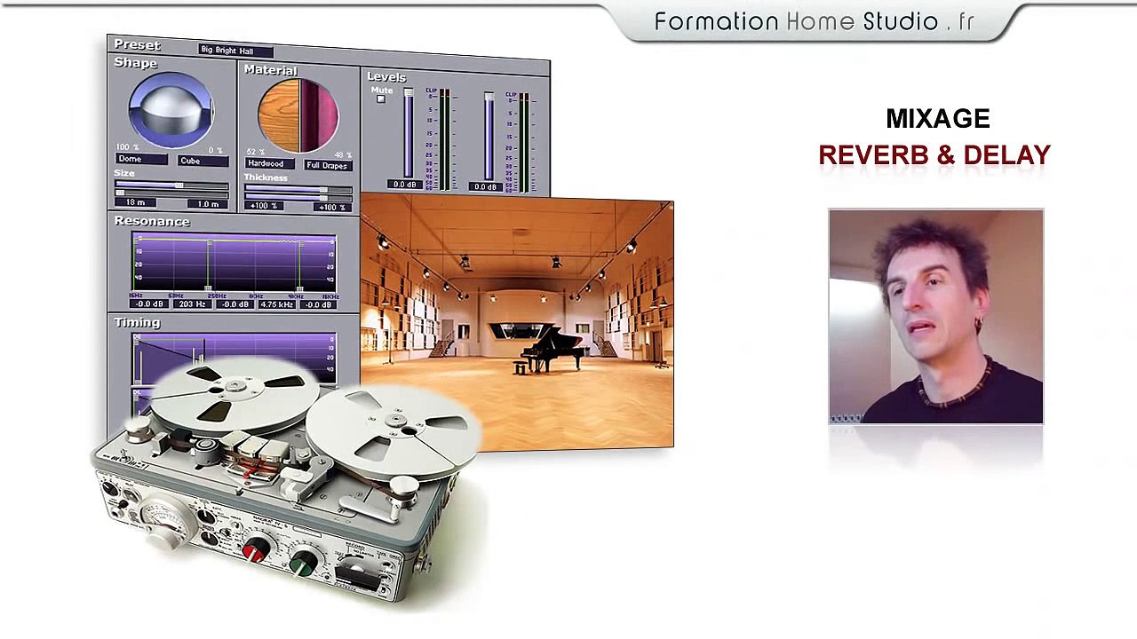 Tutoriel - Mixage effets Reverb & Delay (extrait)