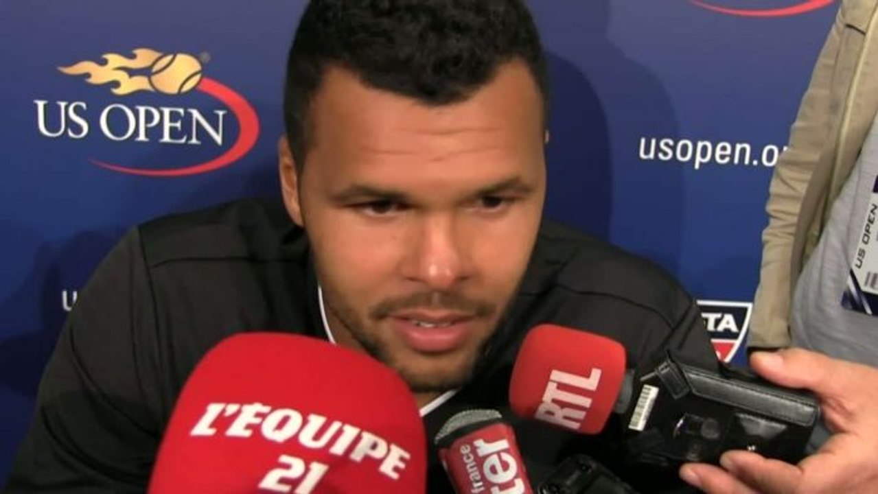TENNIS - US OPEN - Tsonga : « Je me suis accroché »