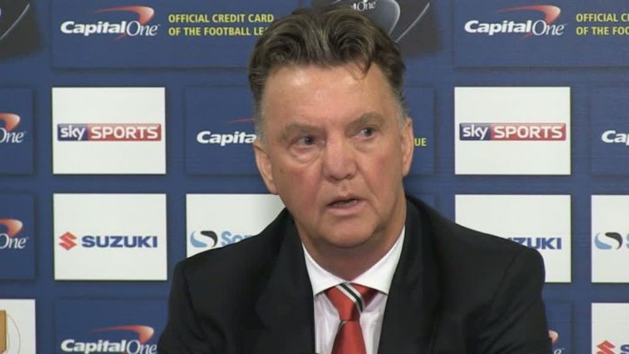 FOOT - ANG - L. CUP - MU : Van Gaal se trouve des excuses