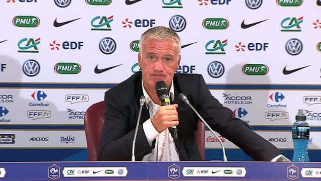 FOOT - C1 - Deschamps : «Le classement de la France est en danger»