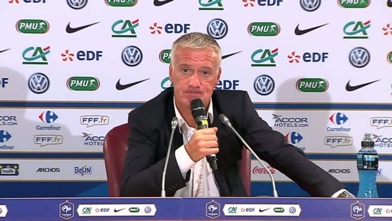 FOOT - C1 - Deschamps : «Le classement de la France est en danger»