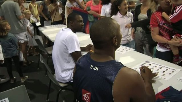 BASKET - CM - BLEUS : Diaw et Piétrus, les deux grands frères