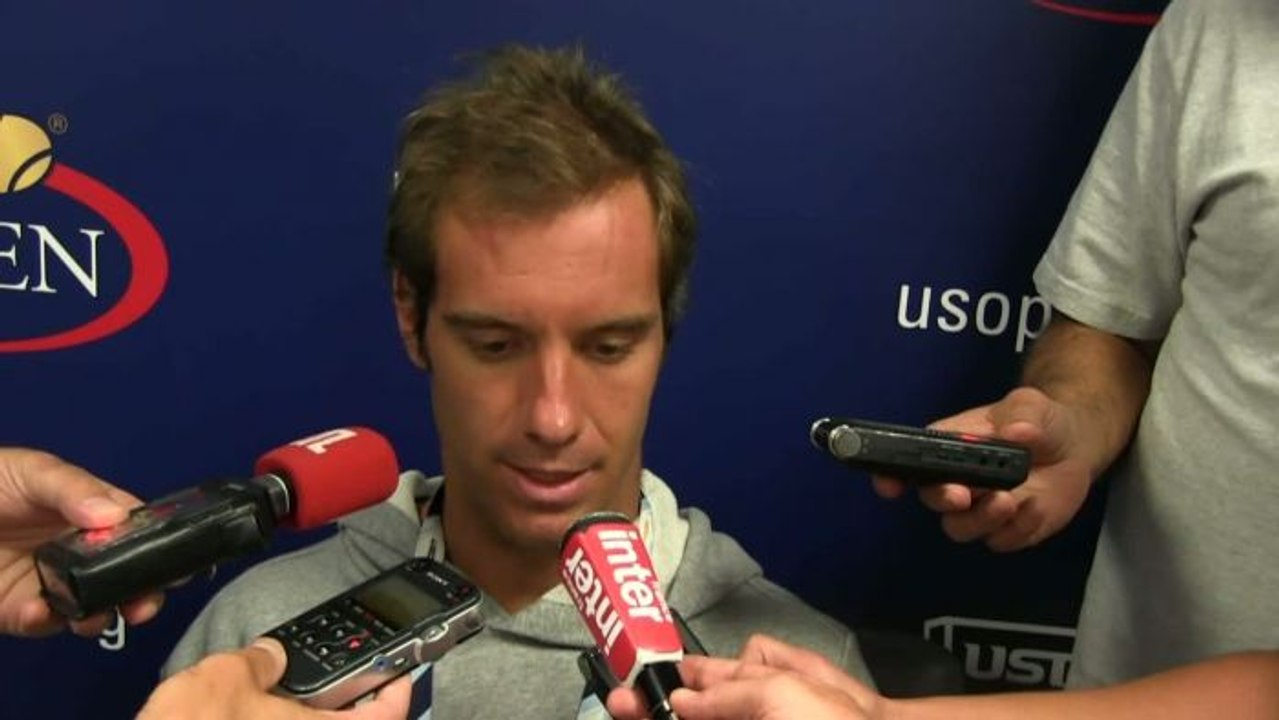 TENNIS - US OPEN - Gasquet: « Content d'avoir gagner en 3 sets »