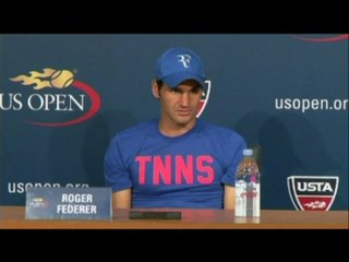 TENNIS - US Open (H) - Federer : «Il a un jeu incroyable»