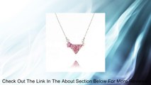 Crystalmood Womens Magenta Triangle Czech Rhinestone Pendant Necklace Review