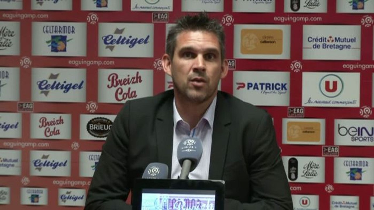 FOOT - C3 - EAG - Gourvennec : «On ne va pas s'excuser d'être là»