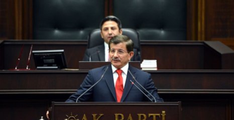 Başbakan Davutoğlu Parti Grubunda Konuşuyor