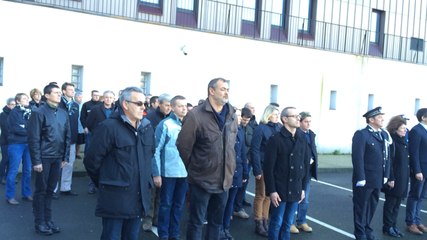 Commissariat de Saint-Malo, hommage aux forces de l'ordre