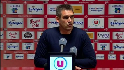 FOOT - L1 - EAG - Gourvennec : «On ne méritait pas de perdre»