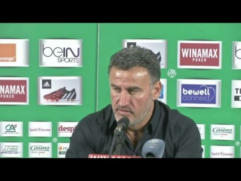 FOOT - L1 - ASSE - Galtier : «Ça laisse des regrets»