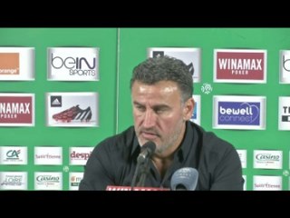 FOOT - L1 - ASSE - Galtier : «Ça laisse des regrets»