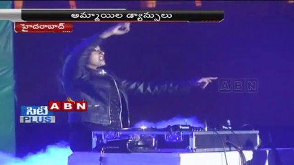 DJ Rinky Performed at gachibowli after a long time
