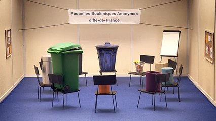 Ailleurs Exactement pour Conseil régional Ile-de-France - organisme public, "Poubelles boulimiques anonymes" - novembre 2013 - cantine