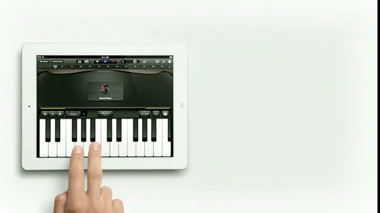 Apple - tablette numérique iPad Mini, "Piano" - octobre 2012
