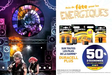 Auchan - supermarché, hypermarché - novembre 2010 - "Les Codes Barrés", http://25jours.auchan.fr, Les Piles