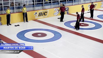 Bic - rasoir Bic Flex 3, "Bic Flex Experience, WTF ! Insane human curling" - avril 2011