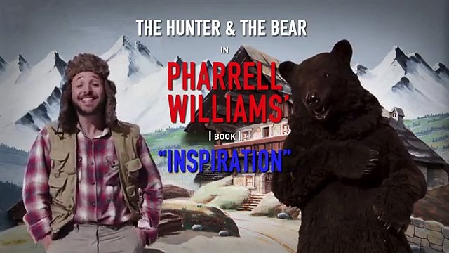 Buzzman pour Tipp-ex (Bic) - blanc correcteur, A hunter, a bear and Pharrell Williams, tippex-socialbook.com - avril 2014