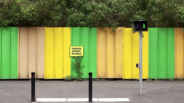 Cité de l'architecture et du patrimoine - musée, Chantier - juin 2013 - Chantier interdit au public