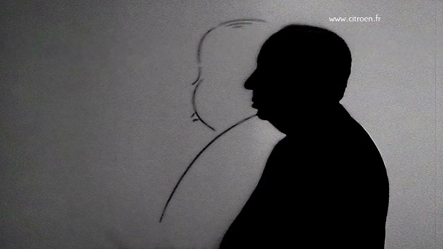 Citroën - voiture Citroën DS3, Hitch-Pop, avec Alfred Hitchcock - janvier 2012