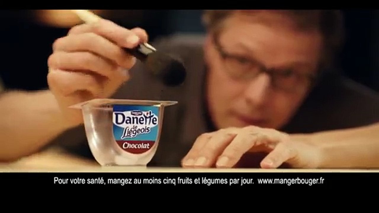 Danette (Danone) - crème dessert Danette Le Liégeois "Le réalisateur" - mars 2013