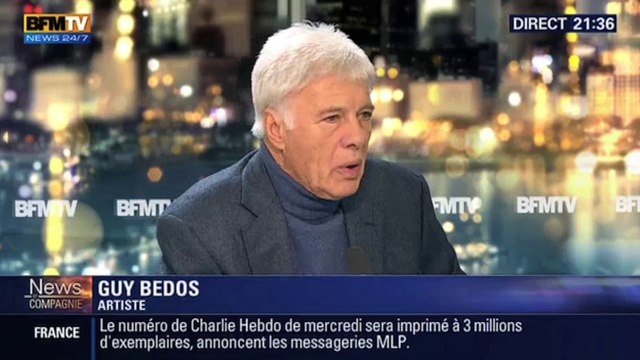 Guy Bedos s'explique sur son Qu'ils crèvent à propos de Charlie Hebdo