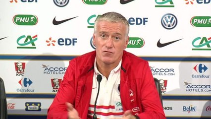 FOOT - BLEUS - Deschamps : «Mathieu et Dimitri jouent au même poste mais...»