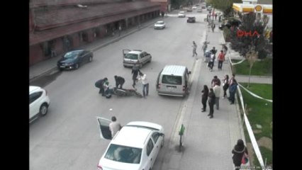 Eskişehir'deki Kazalar MOBESE Kameralarında
