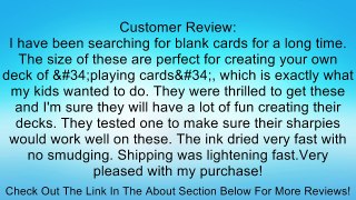 200 Blank Cards Review