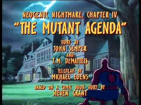 Spider-Man- The Animated Series Season 02 Episode 004 The Mutant Agenda -  video Dailymotion