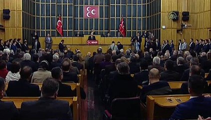MHP Lideri Bahçeli'den Başbakan Davutoğlu'na 'Paris' Eleştirisi