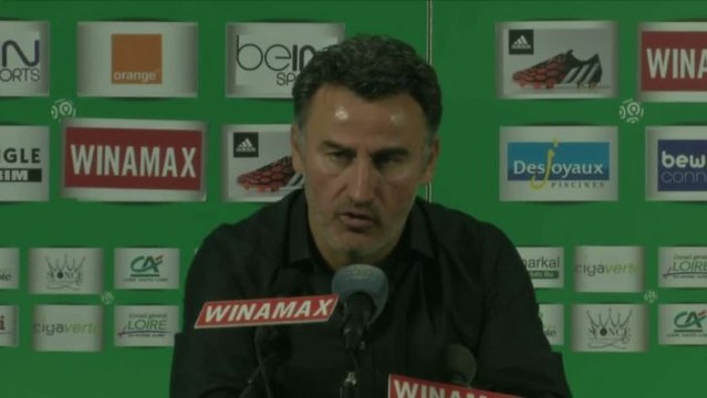 FOOT - L1 - ASSE - Galtier: «Heureux pour Gradel»