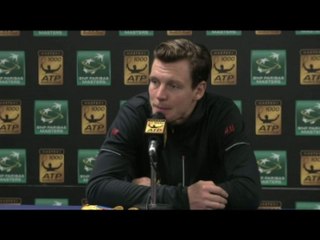TENNIS - BERCY :Berdych «Content de m'être qualifié moi-même»