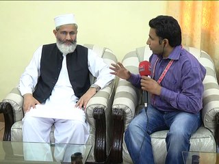 Ameer Jamaat e Islami Siraj-ul-Haq Interview  at Mansoora