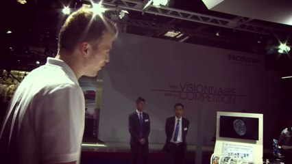 ATHLÉ : Christophe Lemaitre en visite au mondial de l'Auto