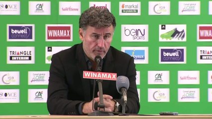 FOOT - L1 - ASSE - Galtier : «Nous nous sommes remobilisés»